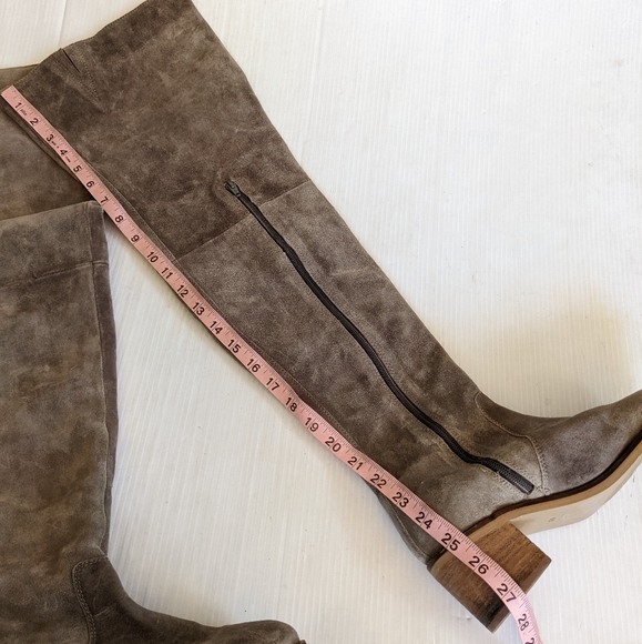 SEYCHELLES Anthropologie Overheard Over-The-Knee Suede Boots - Picture 3 of 14